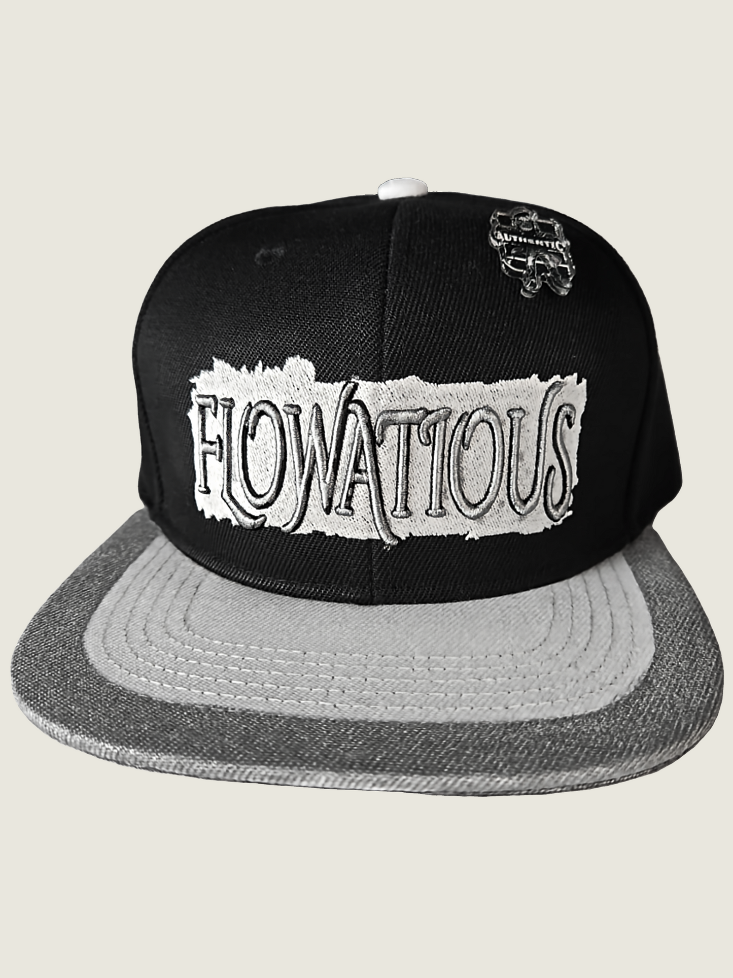 Flowatious Platinum Grey Snapback 1 of 1