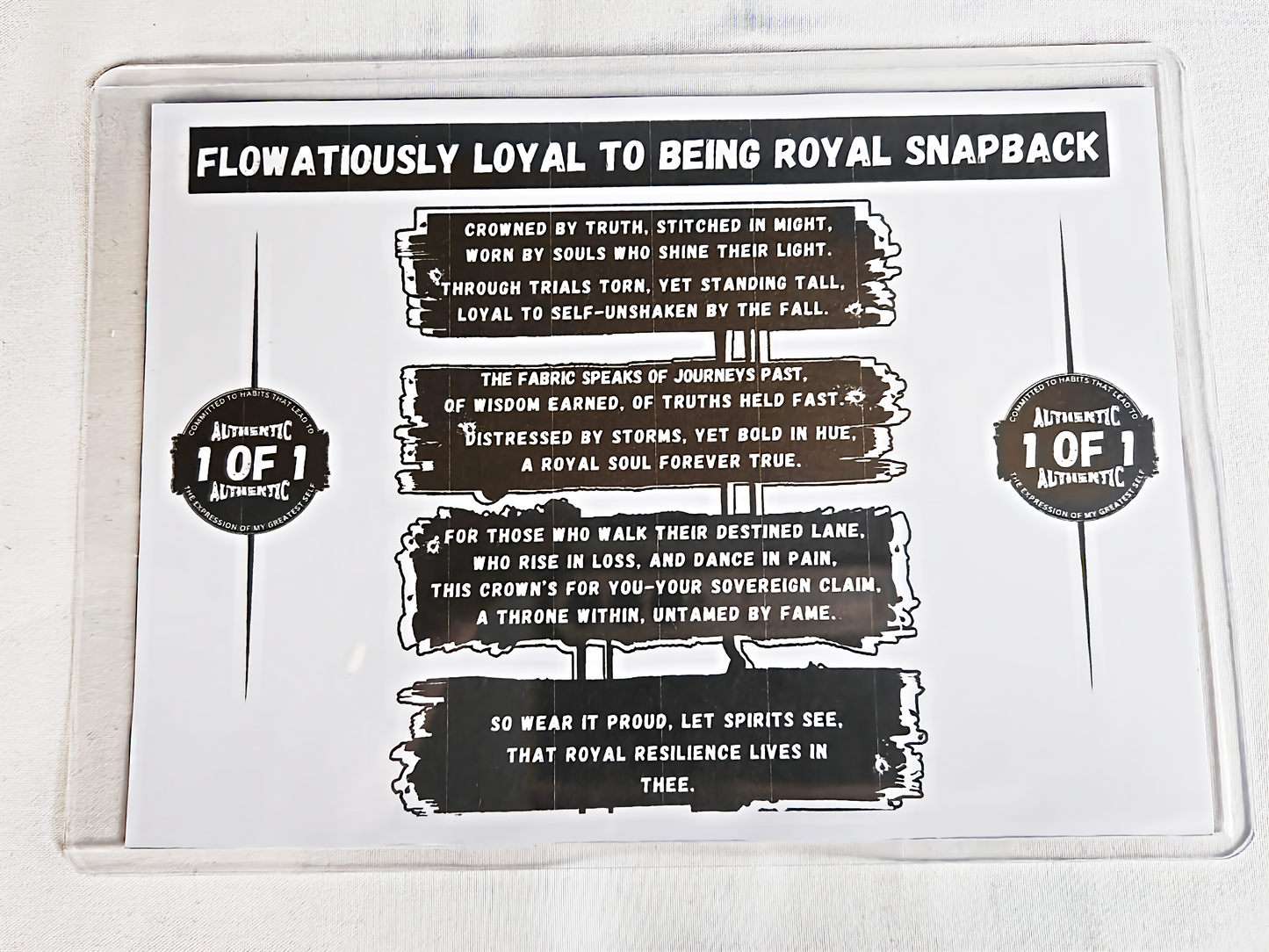 Flowatiously Loyal to Being Royal Snapback 1 of 1