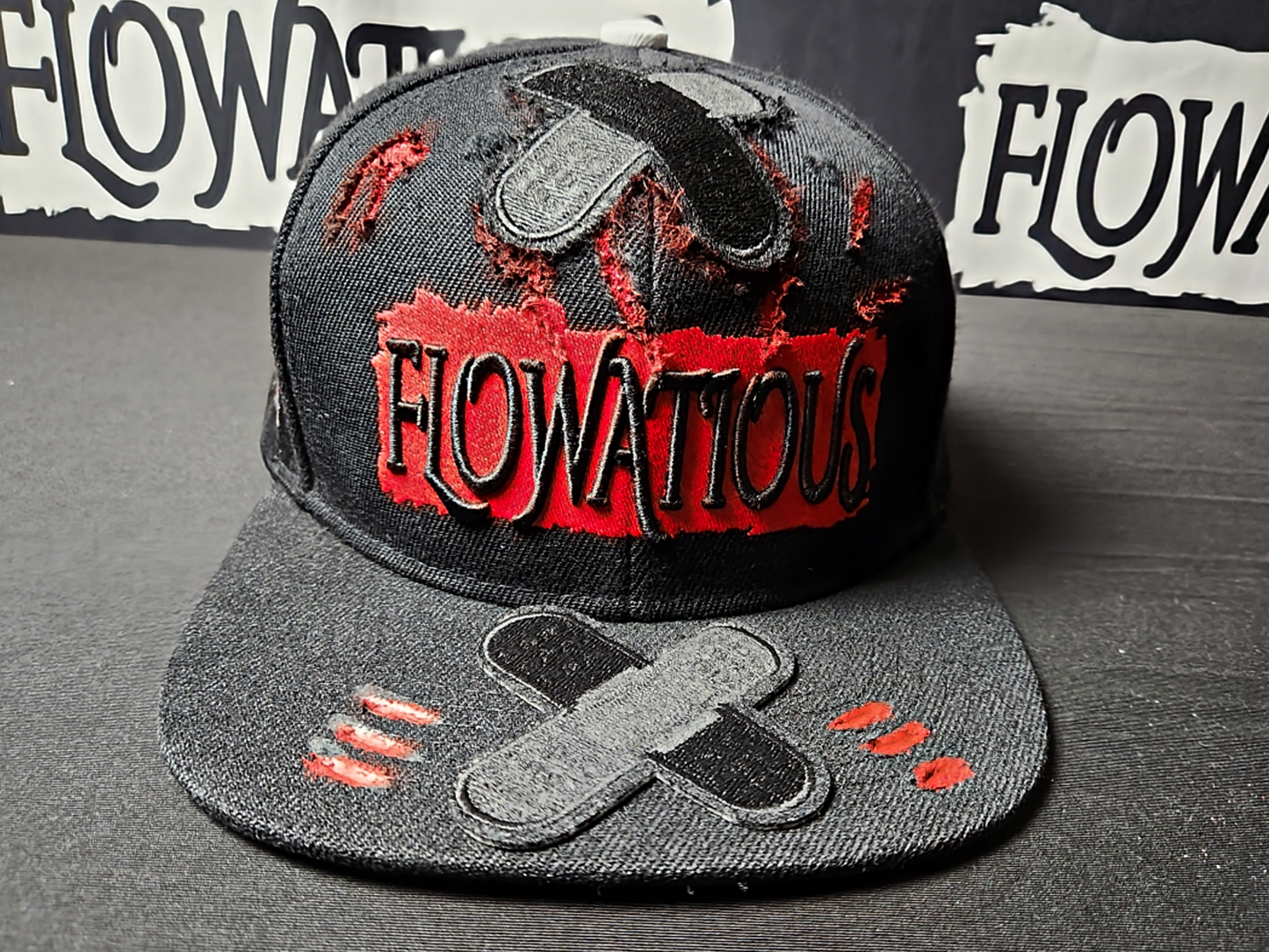 Flowatious™ "Path of Scars" Snapback Limited 1 of 1